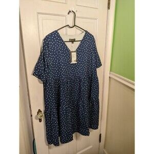 Cherfly Polka Dot Dress Size 2X